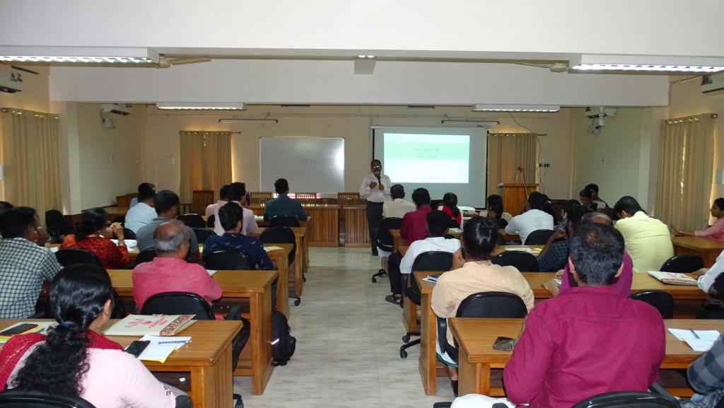 Social Entrepreneurship - Brief consideration of Design Thinking Mr.Christhudas K V handling session on 08-07-2019