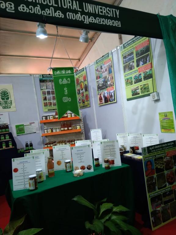Exhibiting the value added products