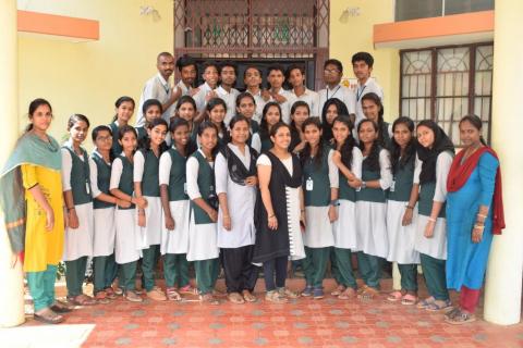 On Job Training for VHSE Students on Floricuturist (open Cultivation) batch during February 2020 - GVHSS, Nadavaramba