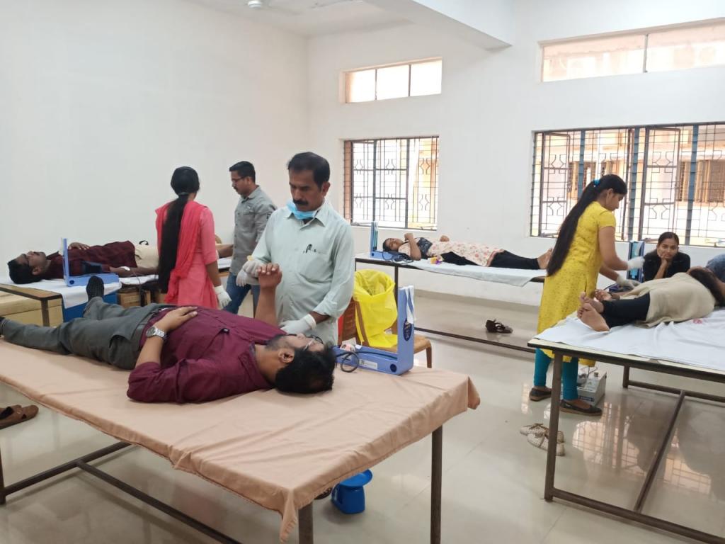 Blood donation camp at COA Padannakkad